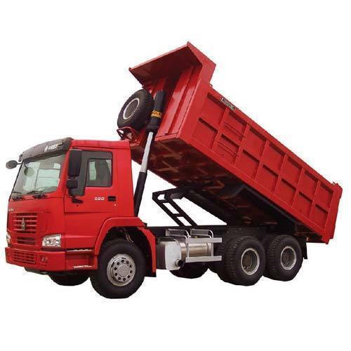 SGA heavy-duty tipper truck for bulk material hauling and construction aggregate transport
